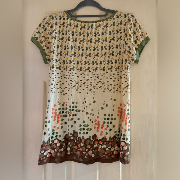 Vintage Weavers Boho Design Short Sleeve Blouse• Medium - Picture 2 of 5
